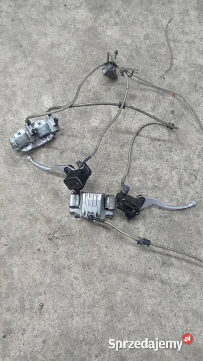 Kompletny układ hamulcowy tył przód SYM 250 Łubno