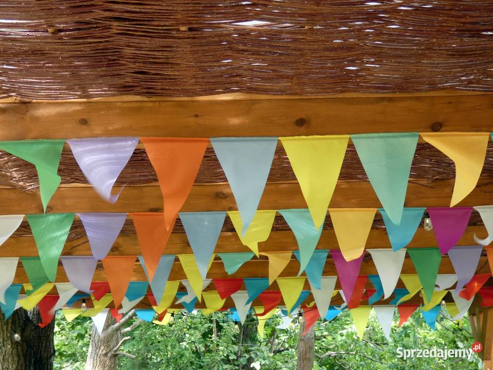 Proporczyki materiałowe flagi chorągiewki banery Piaseczno sprzedam