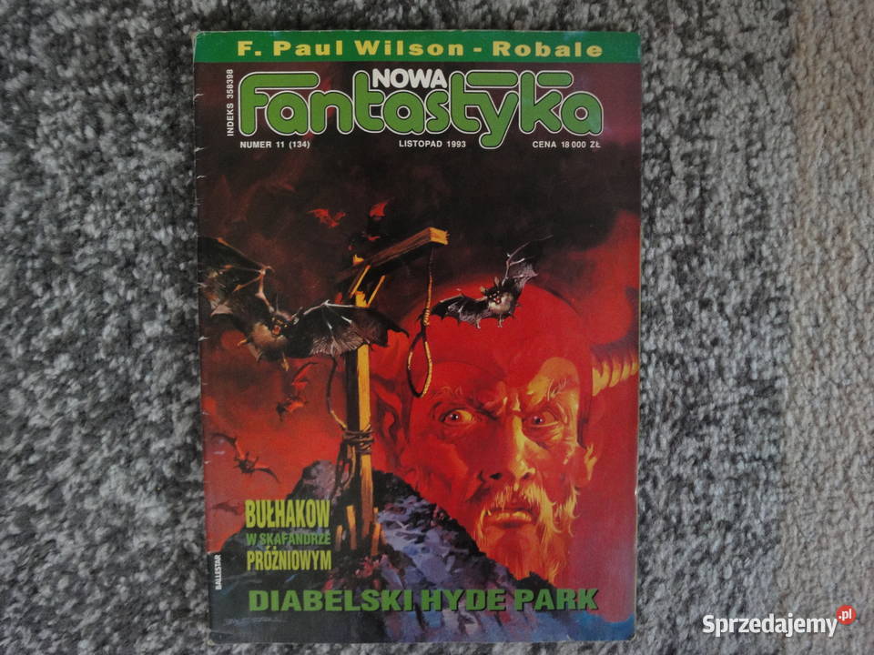 nowa fantastyka 134 Rok wydania 1993 sprzedam