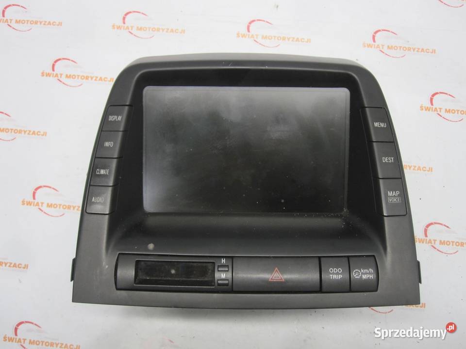 TOYOTA PRIUS II 15 VVTI wyświetlacz nawigacji świętokrzyskie Kielce sprzedam
