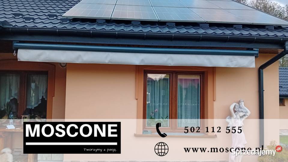 Markizy Tarasowe Ryglice PomiarMontaż Moscone Markizy i osłony