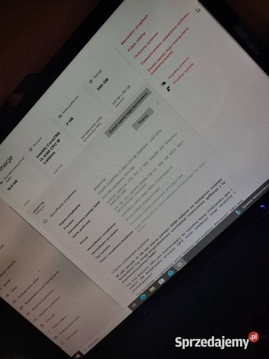 Komputer gamingowy lubuskie Gorzów Wielkopolski