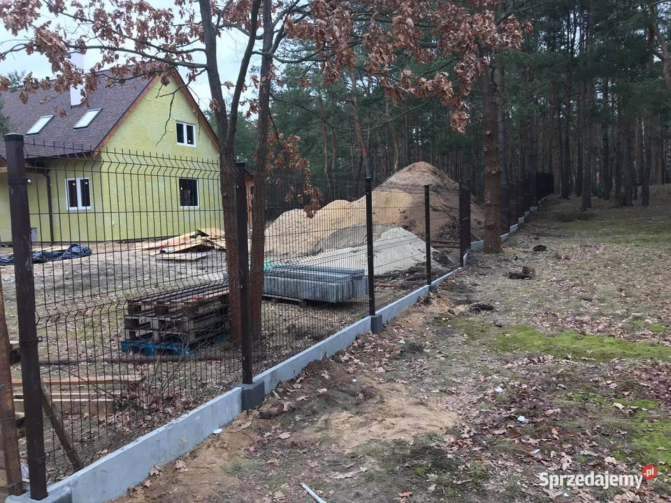 Panelowe ogrodzenie OCYNKMalowanie PROSZKOWE