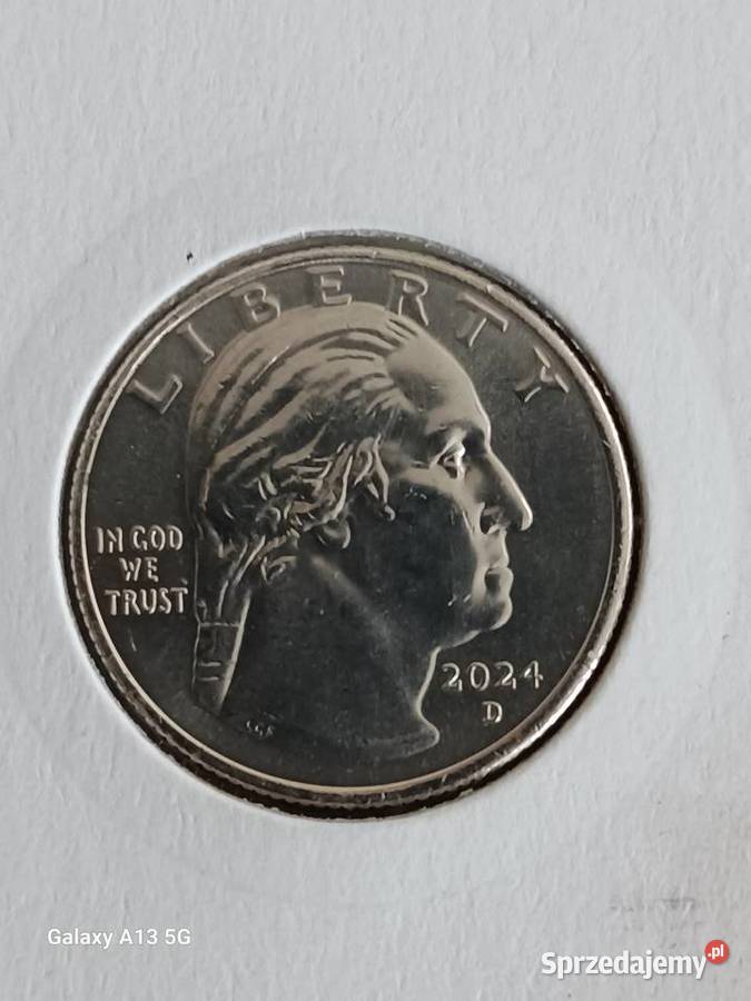 25 centów USA 2024 r Patsy Takemoto Mink men D Konin sprzedam