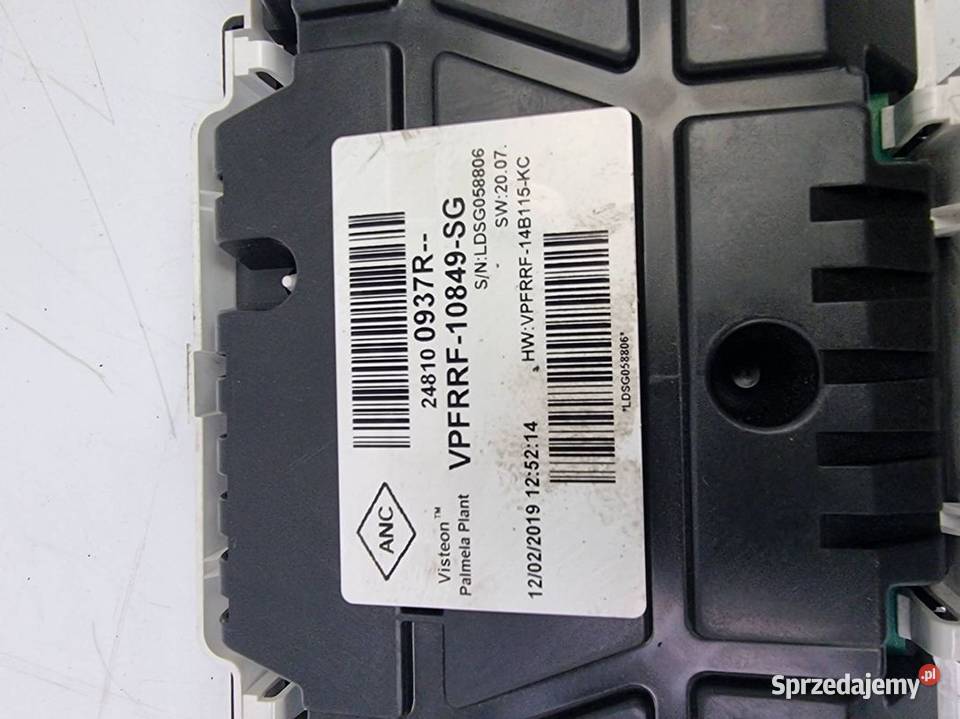 LICZNIK ZEGAR RENAULT TRAFIC III 248100937R