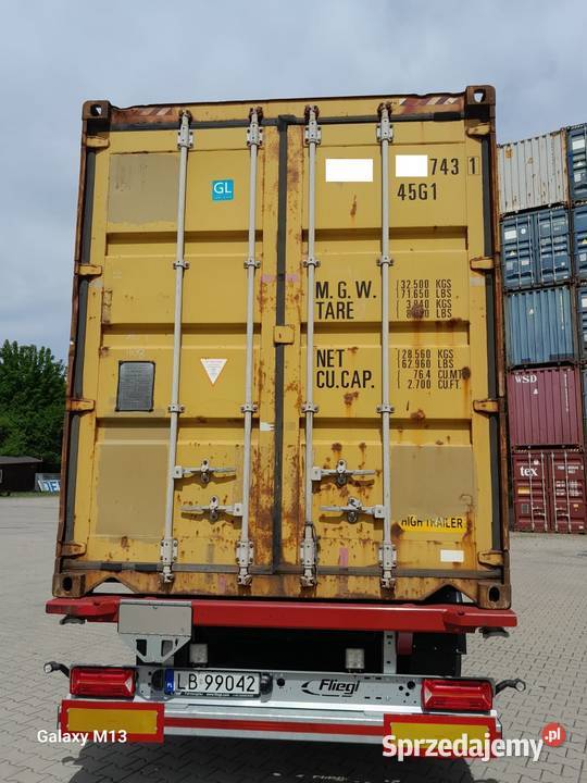 40HC Kontenery 12 metrowe używane Magazynowanie mazowieckie Warszawa sprzedam