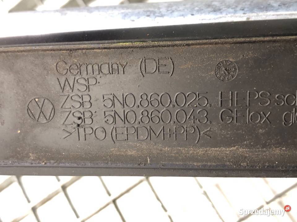 RELINGI DACHOWE VW TIGUAN SUV 0718 5N0860043G podkarpackie