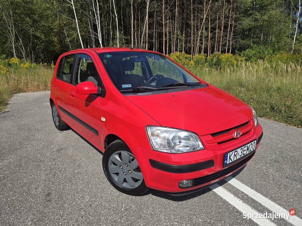 Hyundai GetzBENZYNA11małe spalanieniski przebieg Rok produkcji 2005 Rzeszów