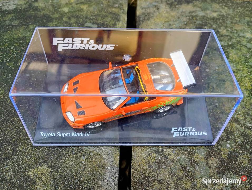 TOYOTA SUPRA MK IV MARK fast furious deagostini Warszawa sprzedam