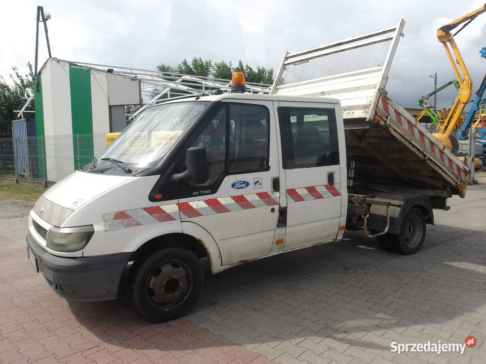 Ford Transit wywrotka 6 miejsc 24 TD ładowność 82KM Wywrotki Pleszew sprzedam