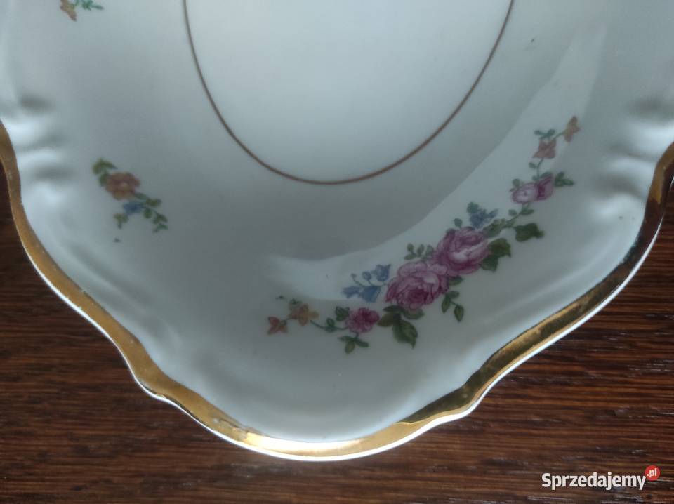 Półmisek porcelana Carl Tielsch biały Białystok
