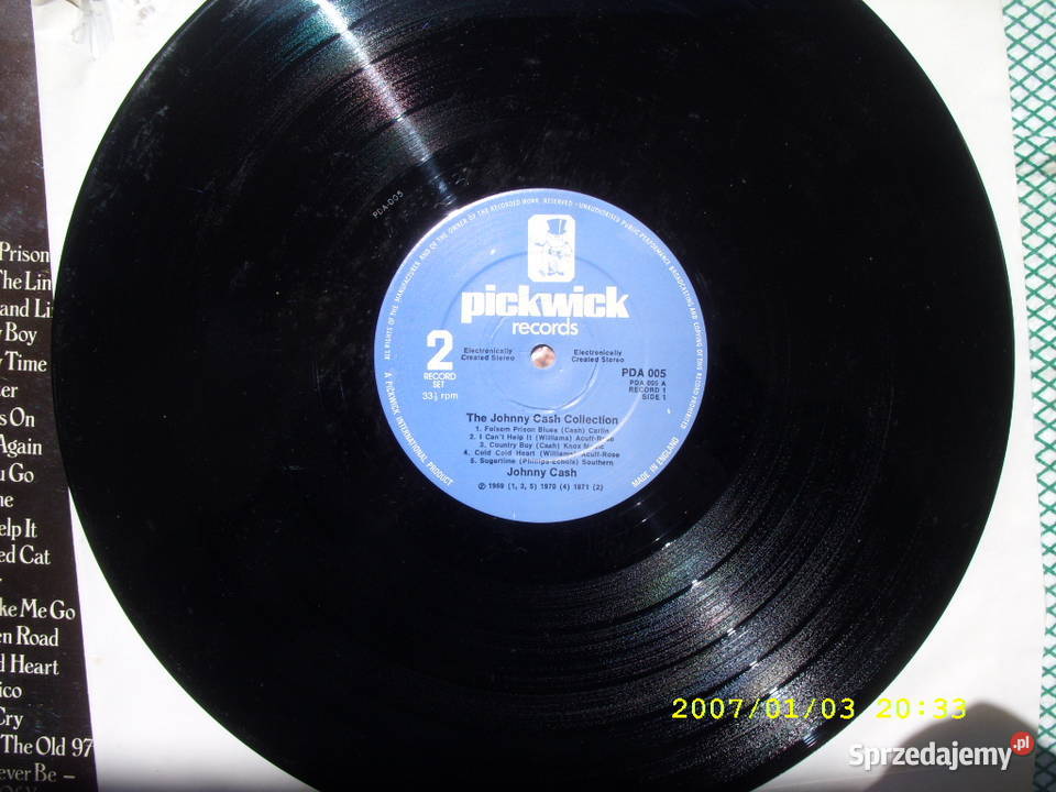 Rock LP THE JOHNNY CASHCOLLECTION 2 LP Kultura i Rozrywka Wołów