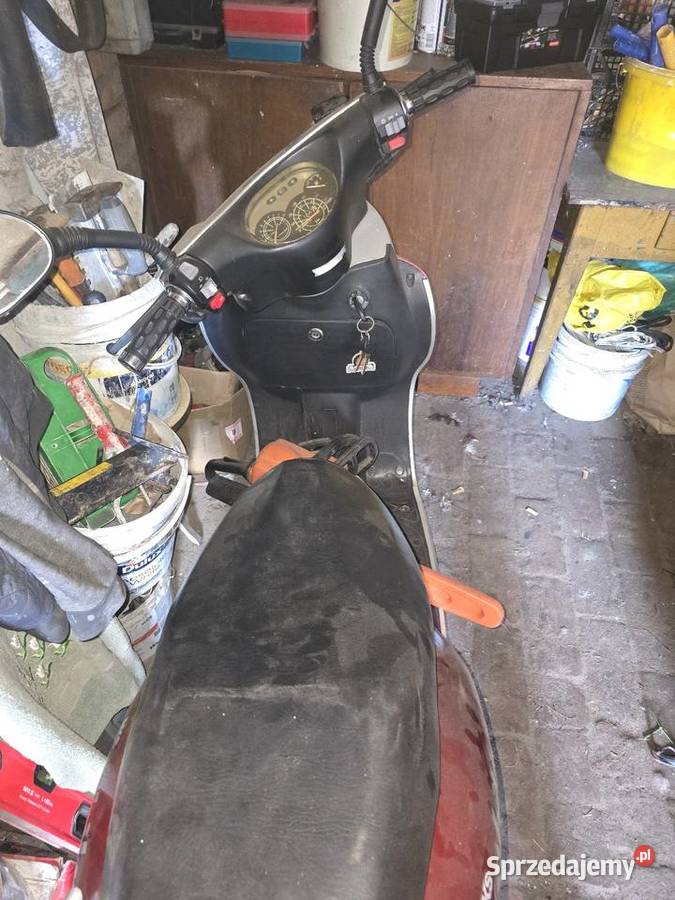 Skuter ekobaik czerwony wielkopolskie Folsztyn