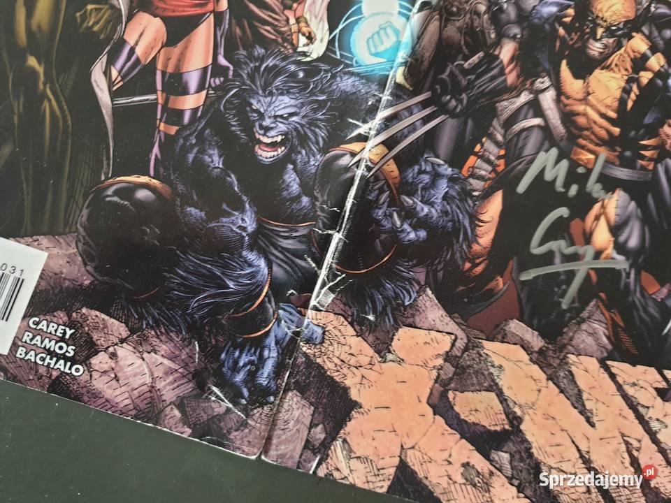 XMen Mike Carey writer autograph pomorskie Gdynia