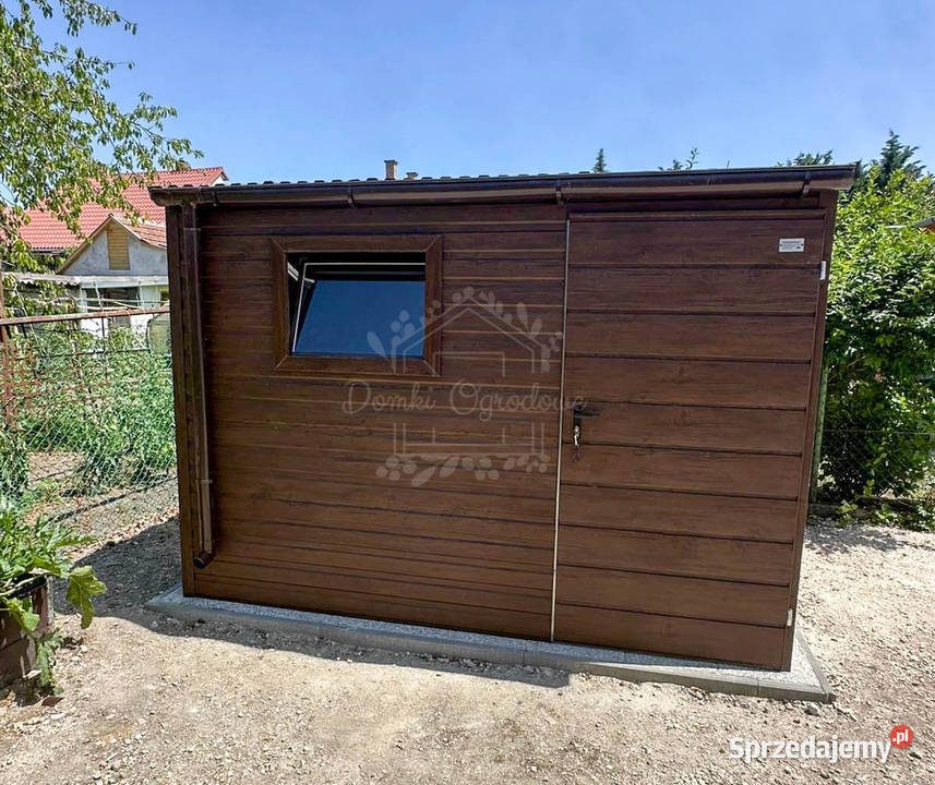 Schowek domek ogrodowy 3x2m drewnopodobny ID1051 Grudzianka