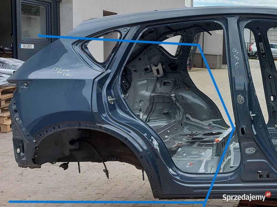 Mazda CX5 II Lift BŁOTNIKI PAS TYLNY WANNA TYŁ sprzedam