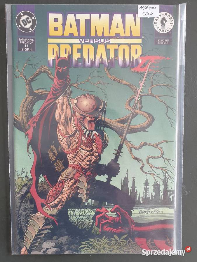 Batman versus Predator oryginalny komiks DC USA pomorskie