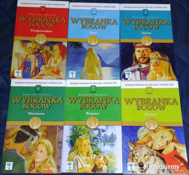 Wybranka bogów 13 Tomów Jane Mysen Chełm