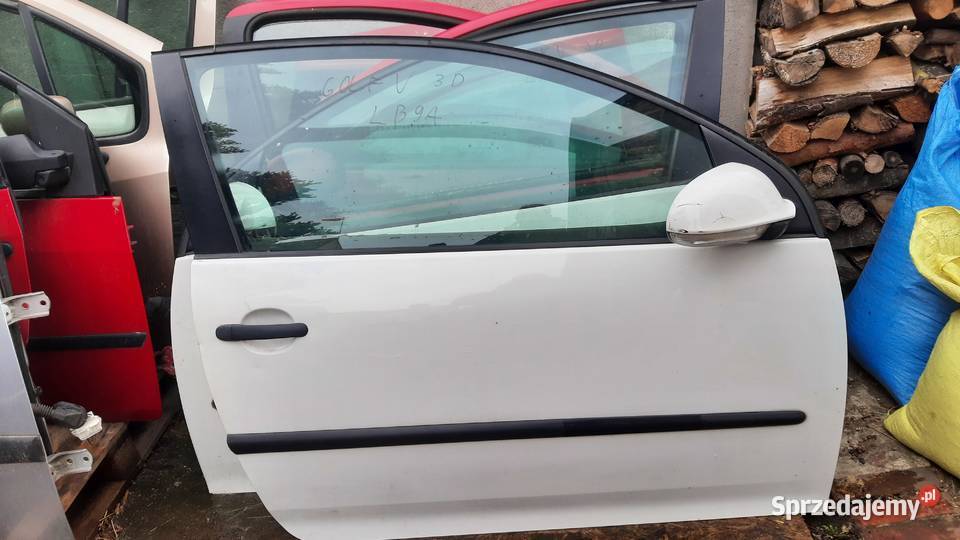 drzwi prawe lewe VOLKSWAGEN GOLF V lak LB9A 3 Dębno