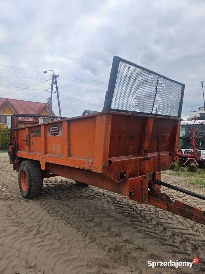 Rozrzutnik obornika sodimac 7ton Wólka Somiankowska sprzedam