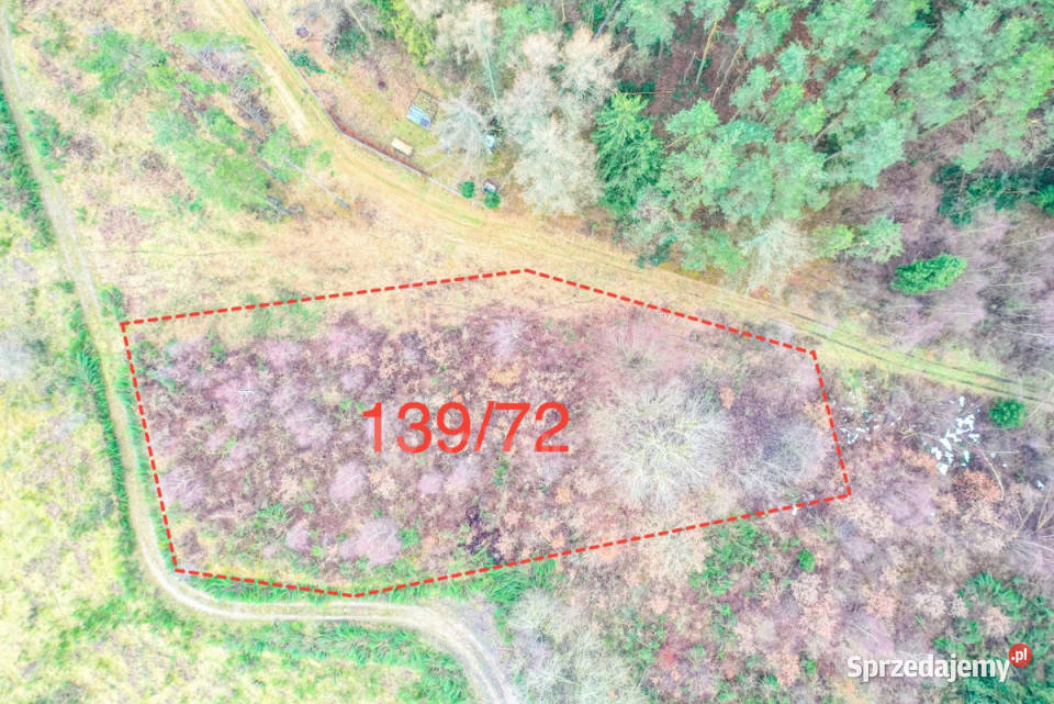 Grunt 2055m2 Zbychowo Żwirowa