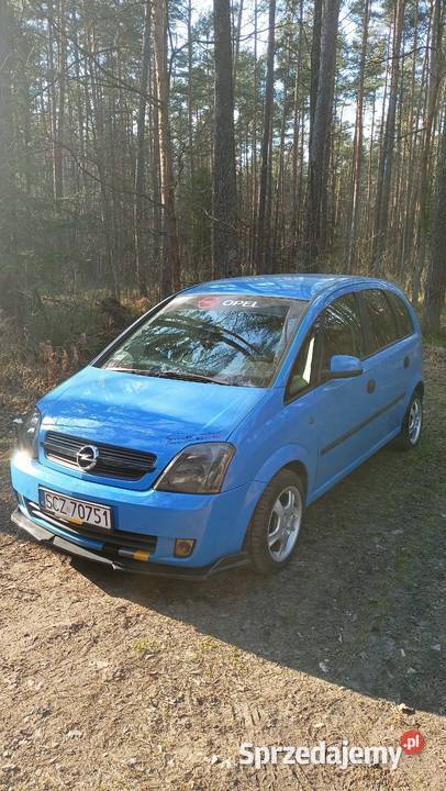 Opel Meriva 16 16v niebieska Częstochowa