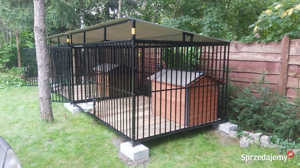 Kojec psa Klatki Klatka Kojce psów Zagroda Łódź