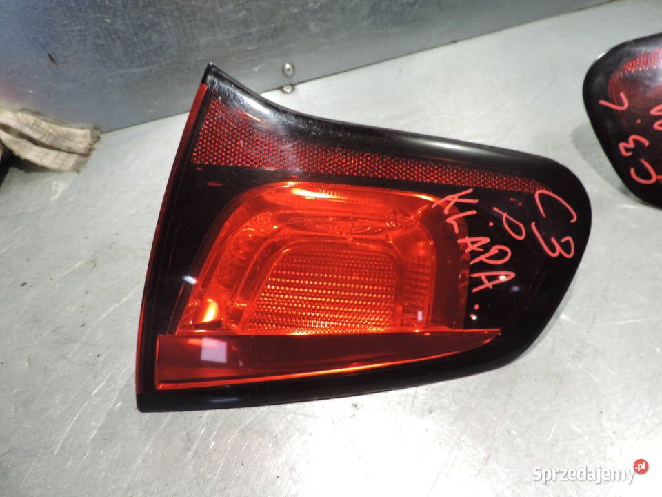 CITROEN C3 II LAMPA PRAWY TYŁ TYLNA KLAPA Nowy Sącz sprzedam