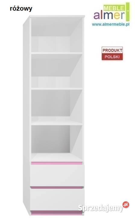 regał na książki dziecka CITY C10 55x40 w200 Meble