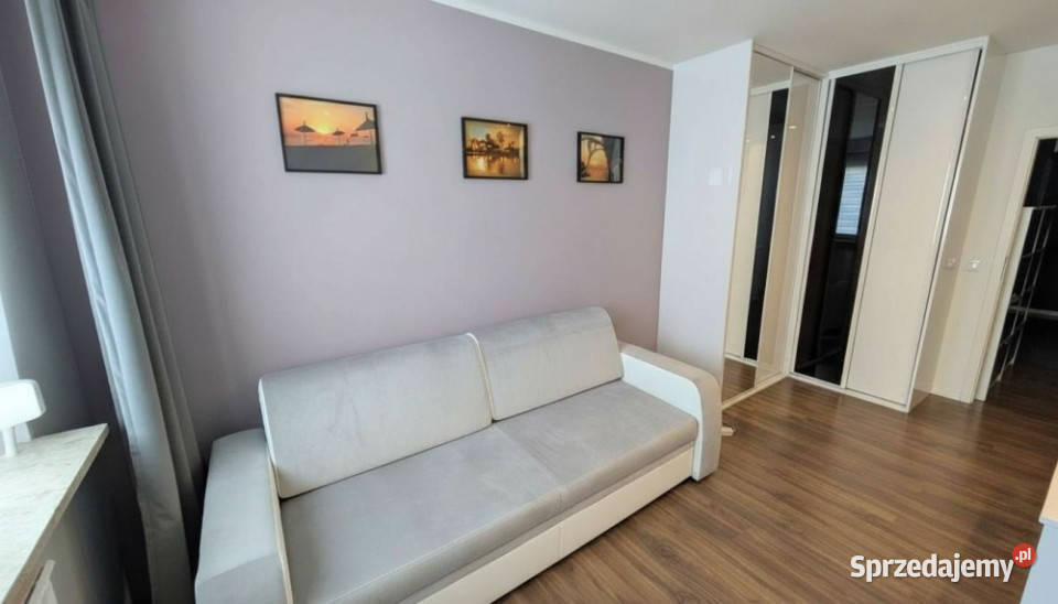 Nowoczesne 2pokojowe z aneksem bez pośredników 3 piętra i więcej Warszawa