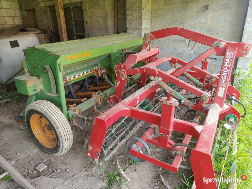Zestaw Agregat uprawowosiewny Agromasz 25 i Lipie sprzedam