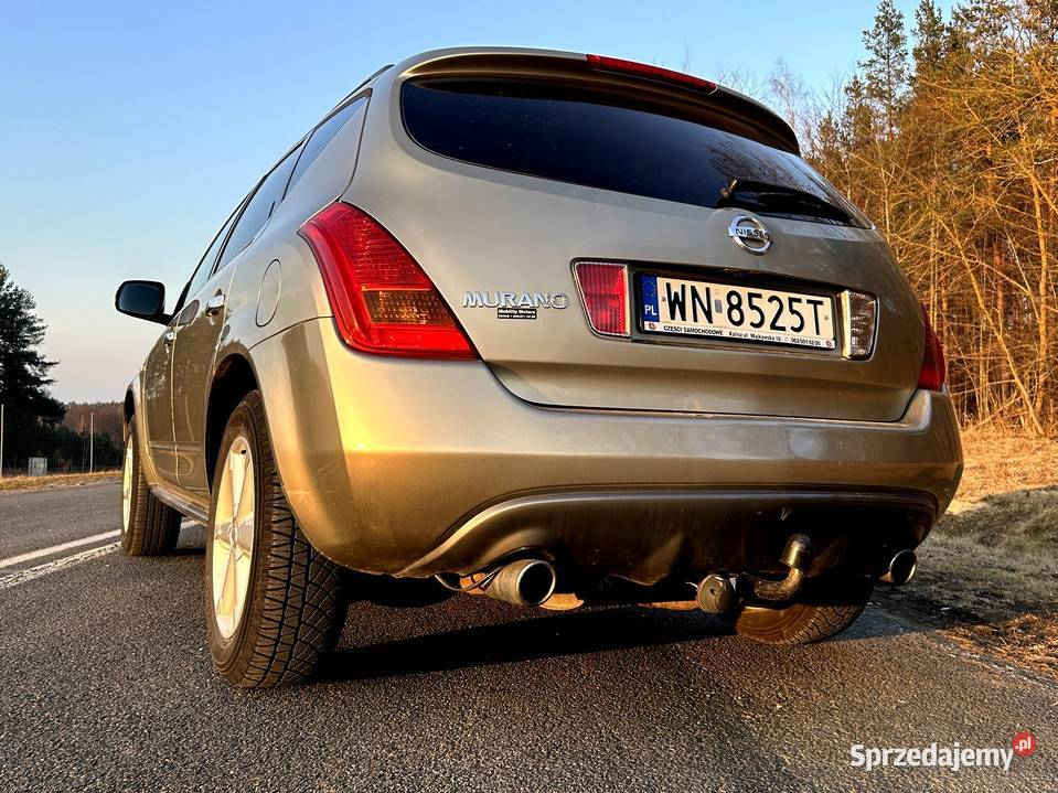 NISSAN MURANO Z50 Komfortowy Samochód Terenowy Białystok