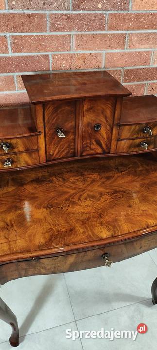 Piękne biurko sekretarzyk Ludwik Filip antyk lubuskie Łagów sprzedam