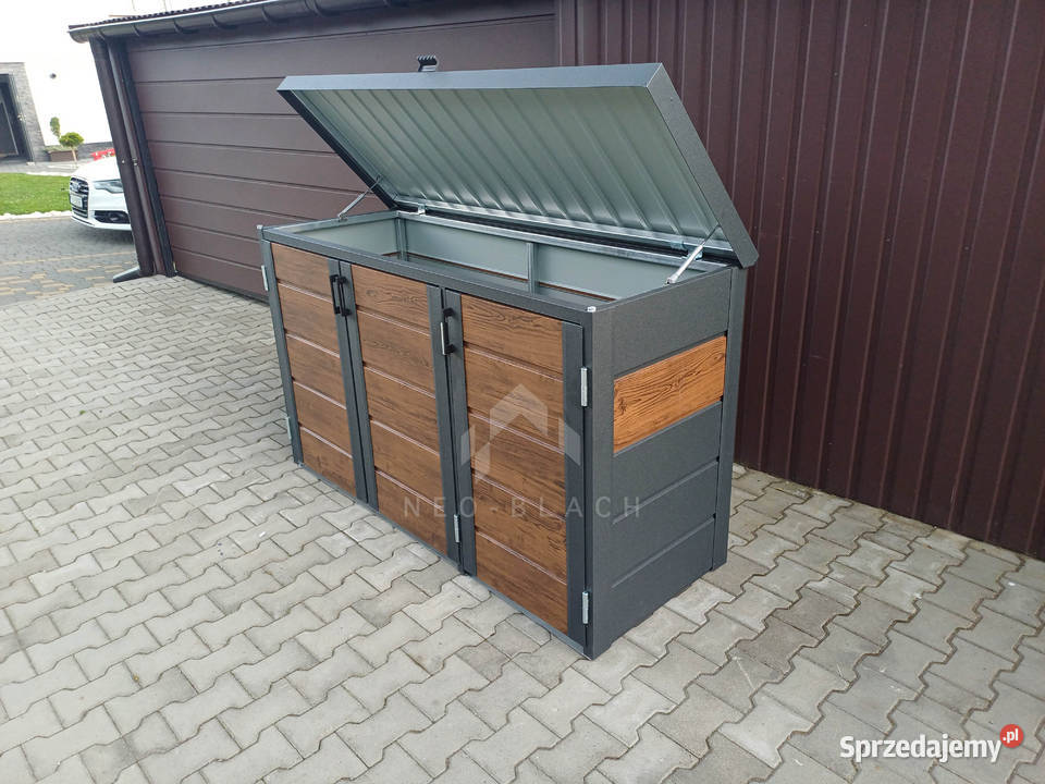 Zabudowa koszy na śmieci wiata śmietnikowa Dąbrowa Górnicza sprzedam