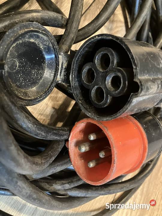 Przedłużacz budowlany siłowy 16A 400V 4 bolce mazowieckie Warszawa