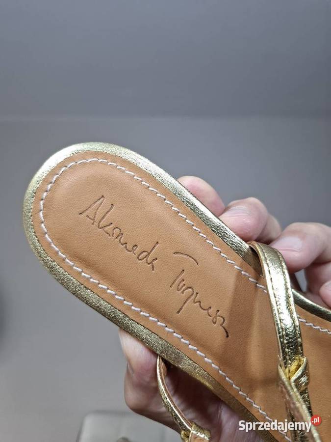 Sandały 40 Alameda Turquesa hand made skóra nowe Kraków