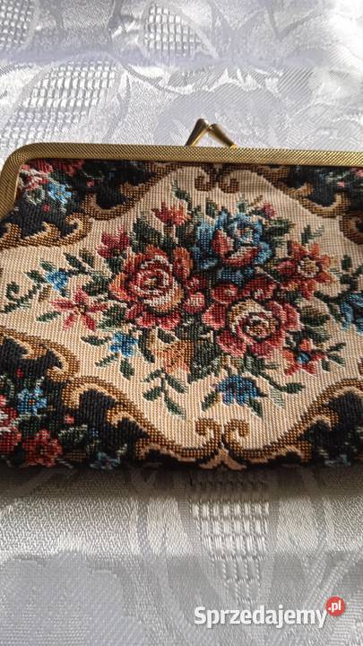 GOBELINOWY PORTFEL KOSMETYCZKA NA BIGIEL Piła