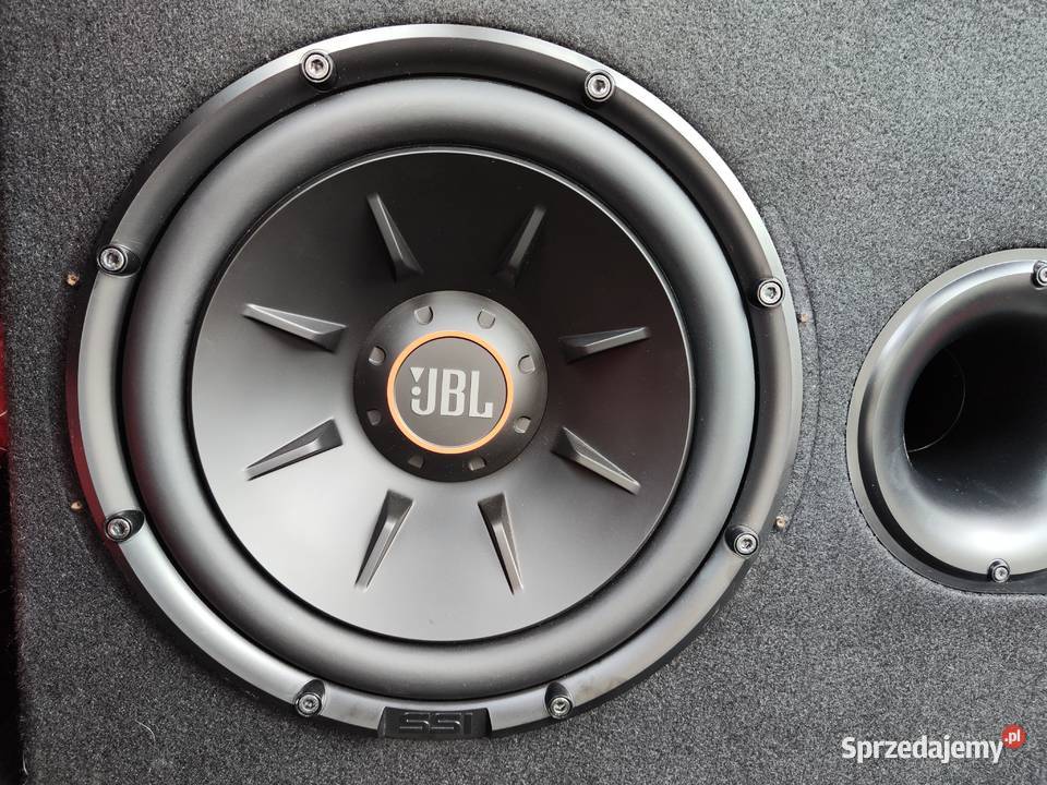 Subwoofer samochodowy JBL S2 1224 1100W skrzynie basowe i tuby Zawiercie