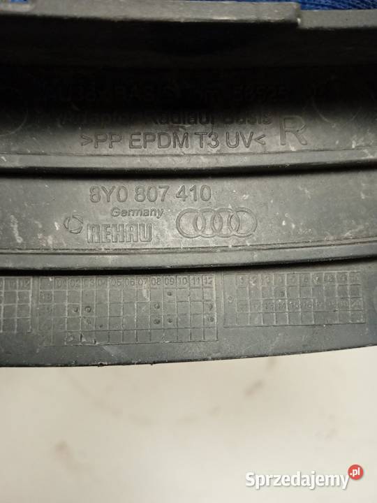 Uchwyt nadkola ślizg Audi A3 8Y adapter