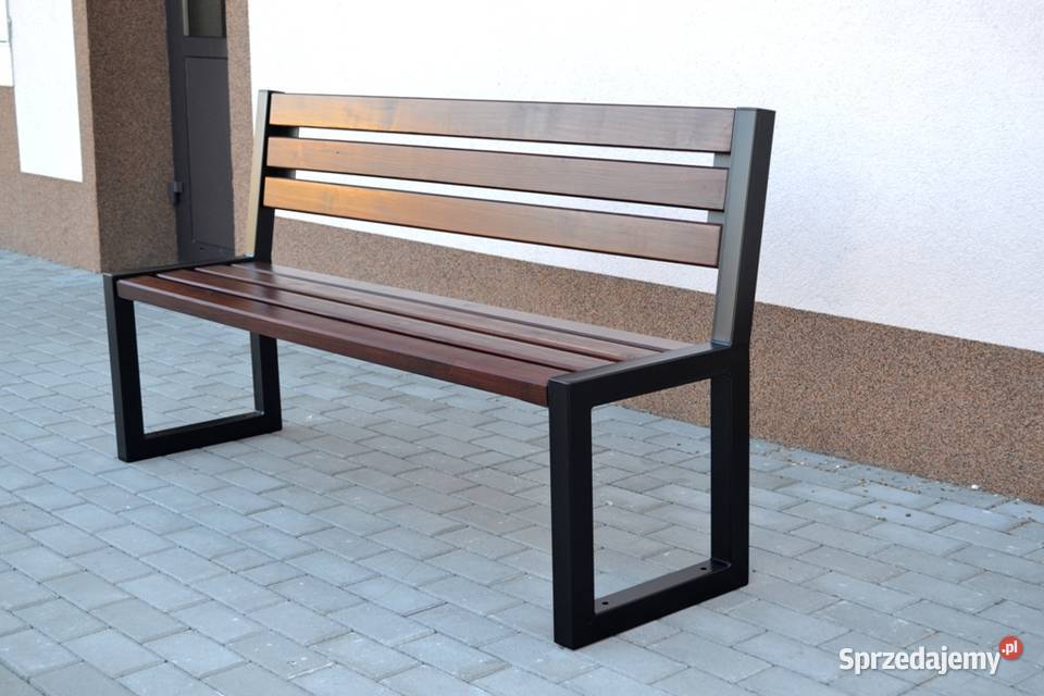 ławka miejska parkowa stalowa 190 Kraków sprzedam