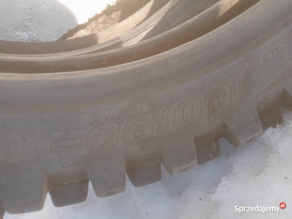 Opona cross 21 enduro dwie sztuki komplet