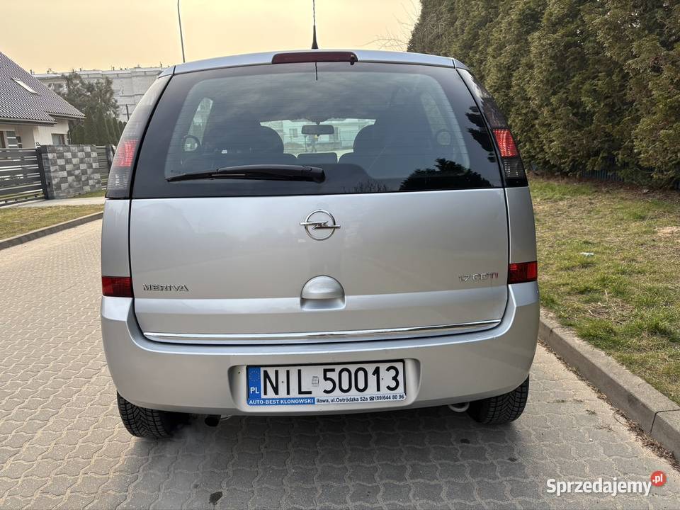 Opel Meriva 17 CDTI 100 Super Stan 2006r Okazja VAT marża sprzedam