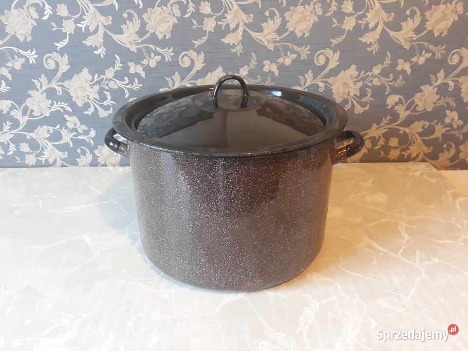 garnek na weki pasteryzacja słoików emalia pomorskie Gdańsk