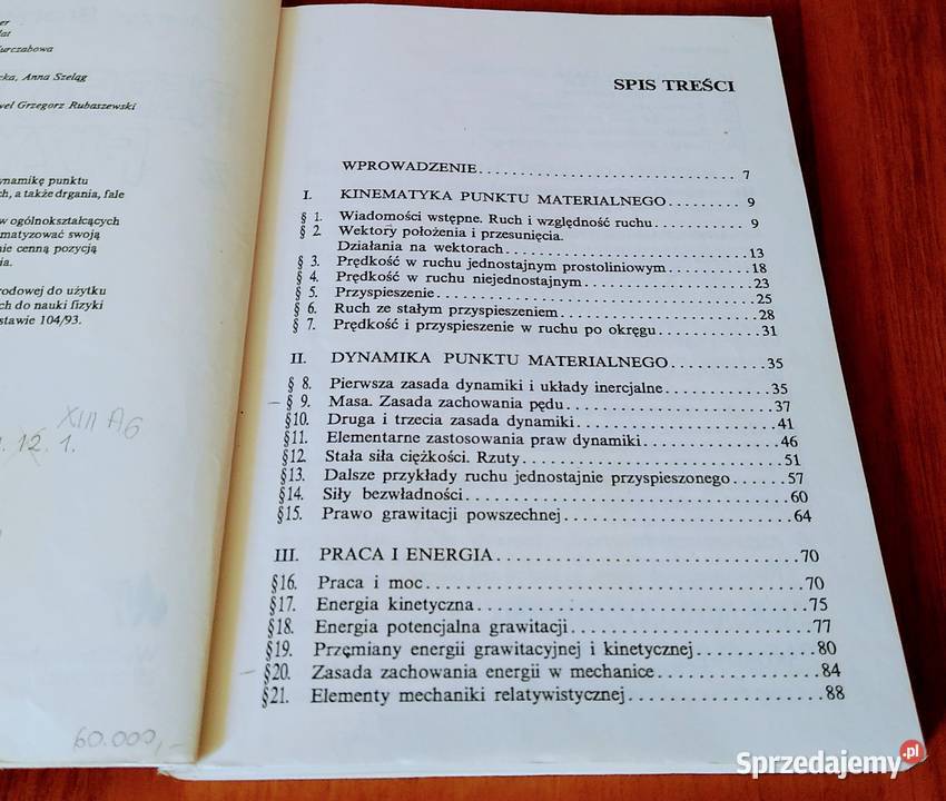 Repetytorium z fizyki mechanika i termodynamika Gdańsk