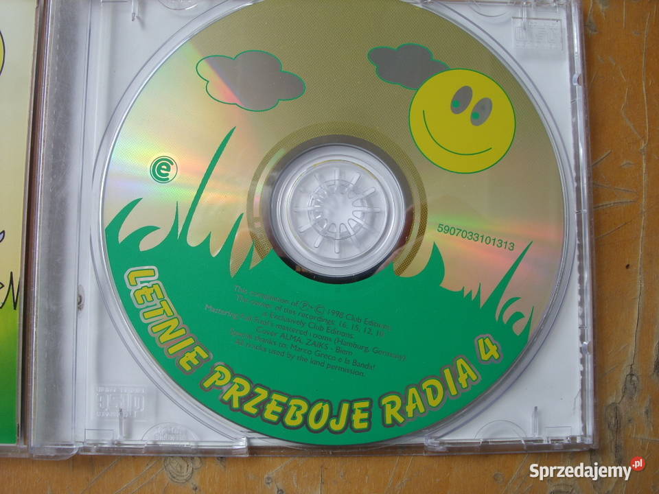 Skladanka CD LETNIE PRZEBOJE RADIA 4 1998 CD dolnośląskie Wołów sprzedam