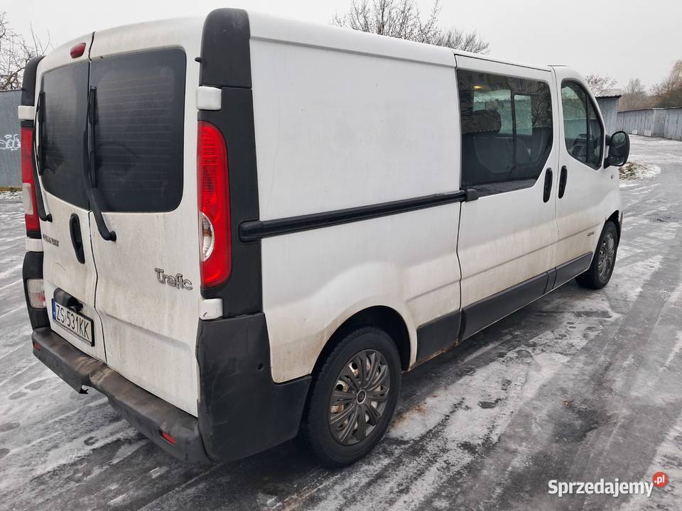 Renault Trafic Brygadówka 6 Osobowy drzwi odsuwane zachodniopomorskie Szczecin