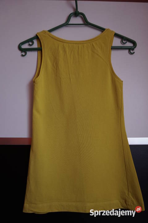 top koszulka bokserka żółta xs 34 hm Odzież damska Toruń
