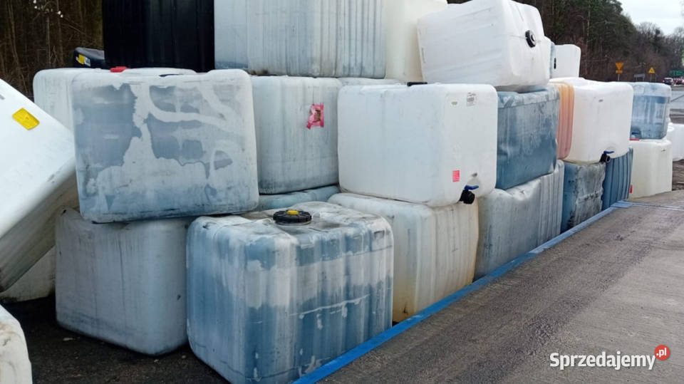 Zbiornik 1000l litrów pojemnik ibc mauzer wkład Brodnica