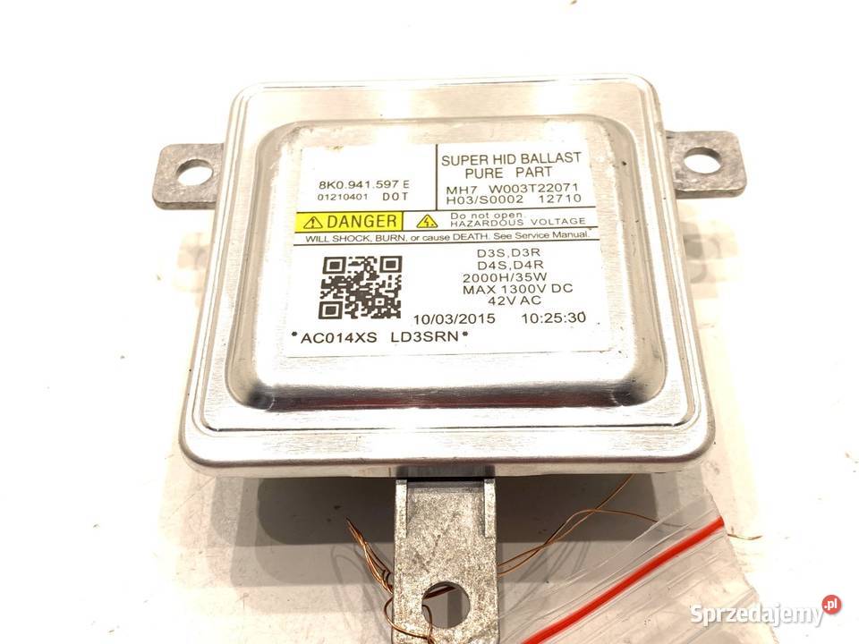 PRZETWORNICA XENON VW CC B7 8K0941597E 1116