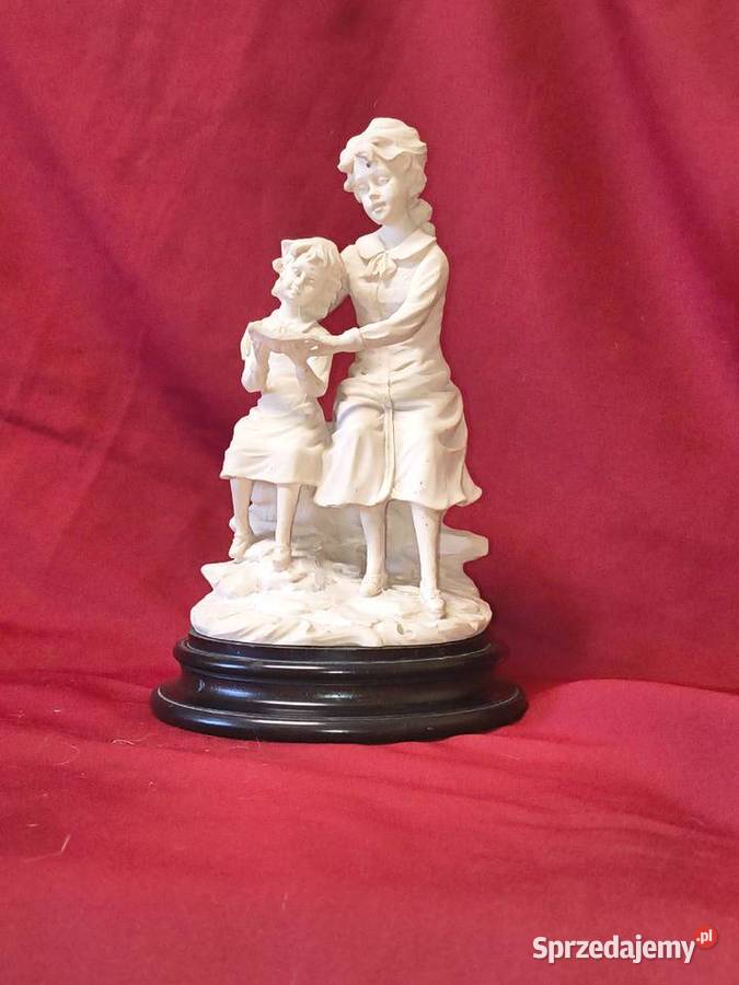 Zabytkowa figura alabastrowa scena czytania Chorzew sprzedam